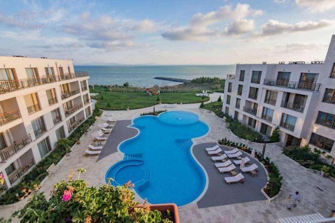Sea Panorama Apartment - Diamond Beach Sarafovo Burgas Exterior foto